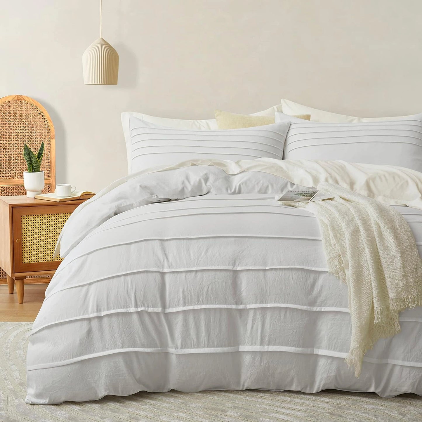 Pleated Duvet Cover