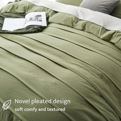 Pleated Duvet Cover