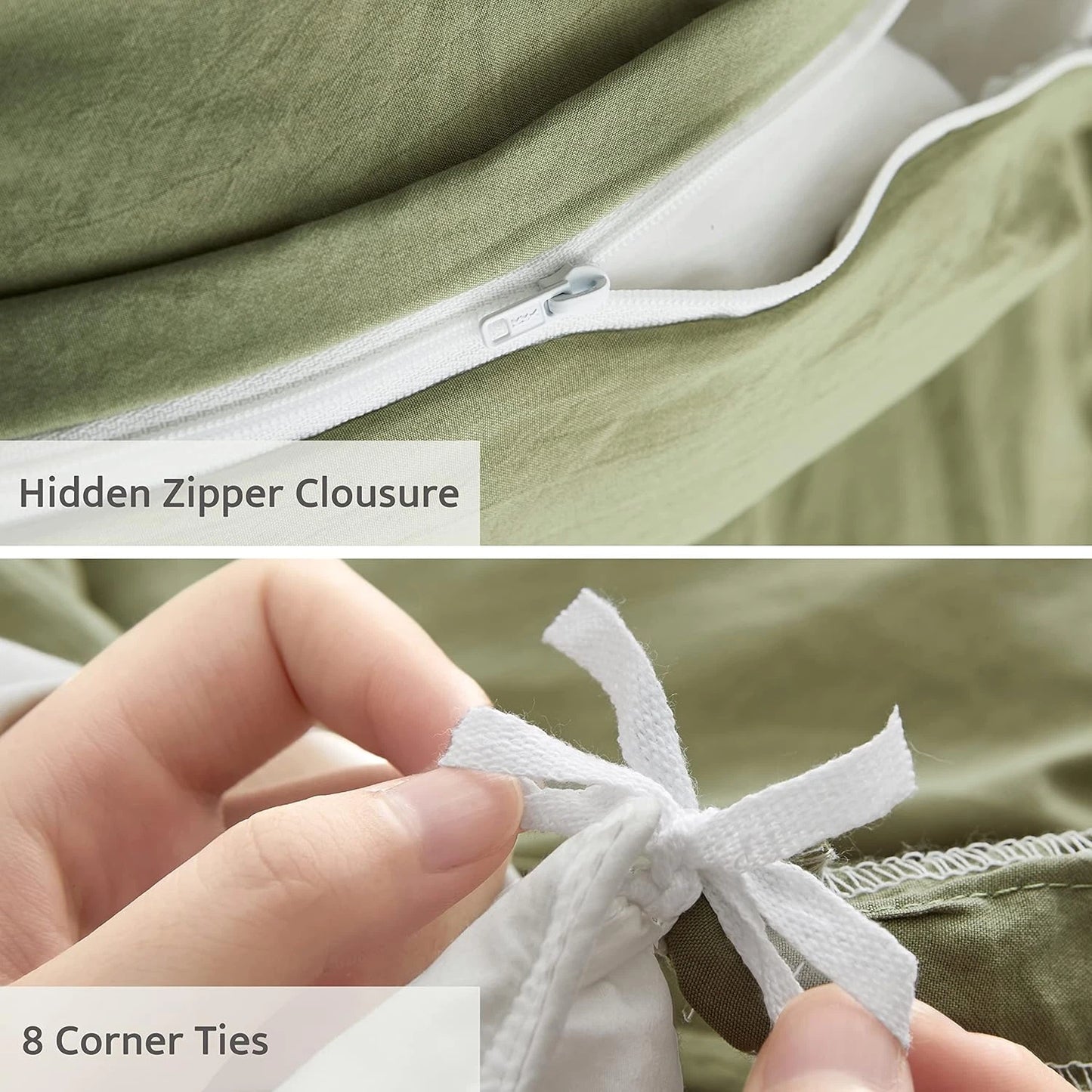 Pleated Duvet Cover