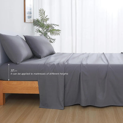 4 Piece Bed Sheet Set