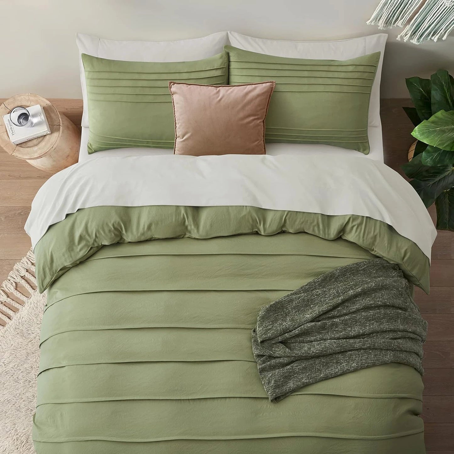 Pleated Duvet Cover