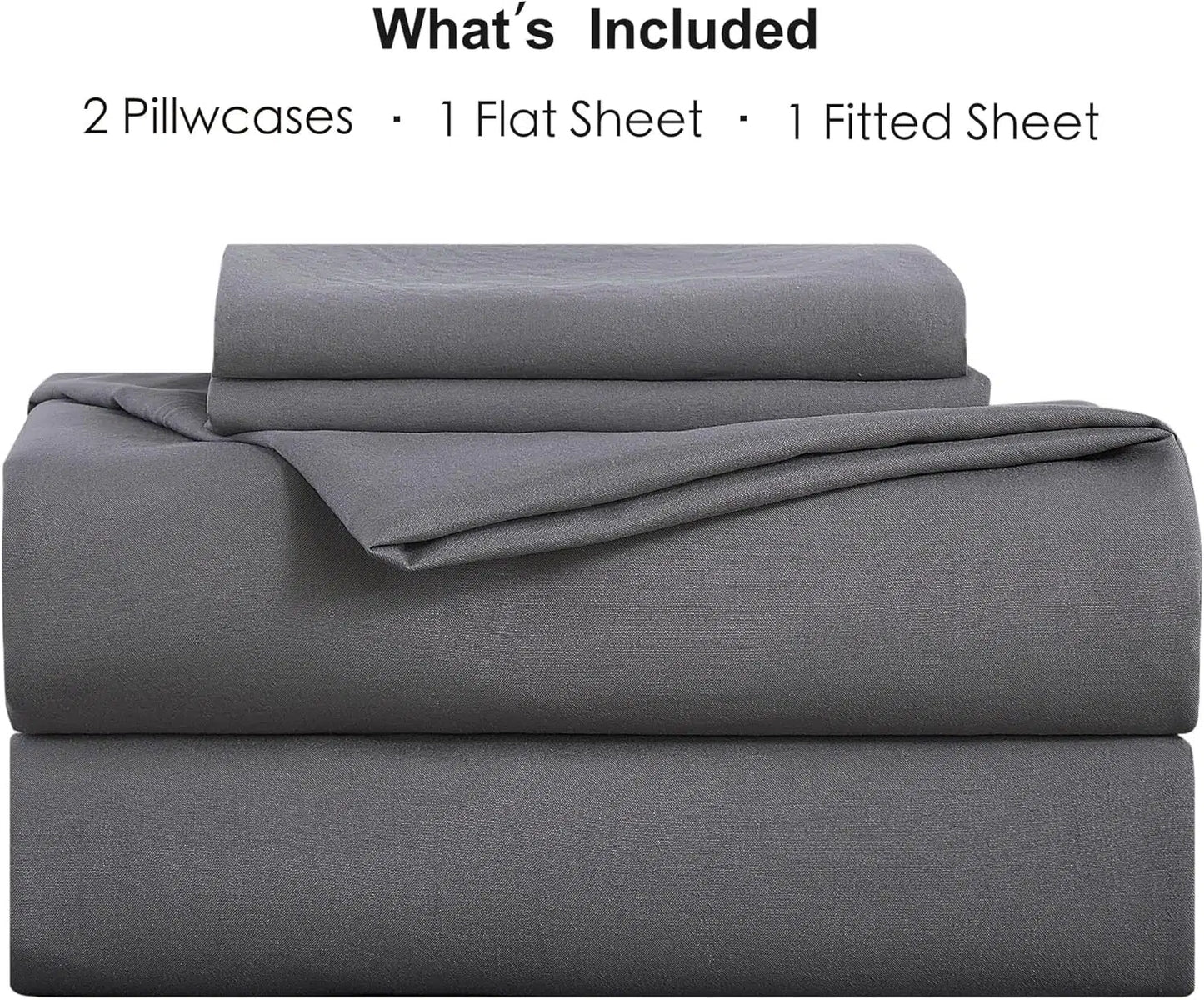 4 Piece Bed Sheet Set