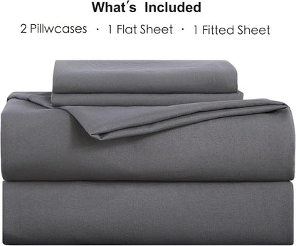 4 Piece Bed Sheet Set